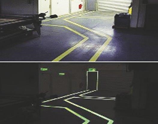 Glow In The Dark Safety Markings - 915 Stangard Photoglow Paint